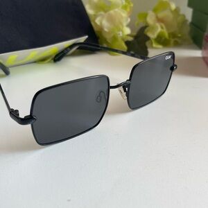 Quay Australia Black Square Sunglasses